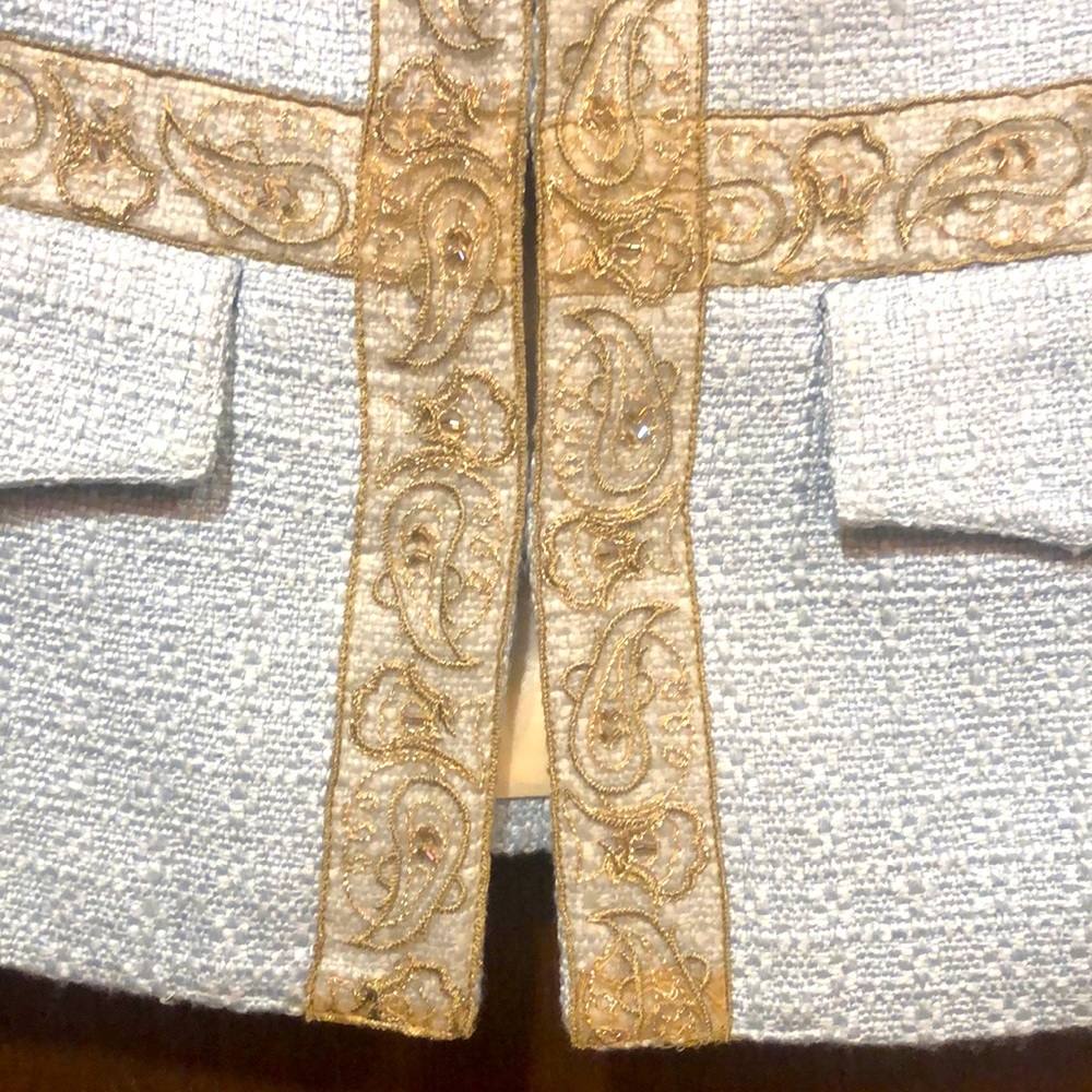 Walter Blue jacket Top - Picture 6 of 8